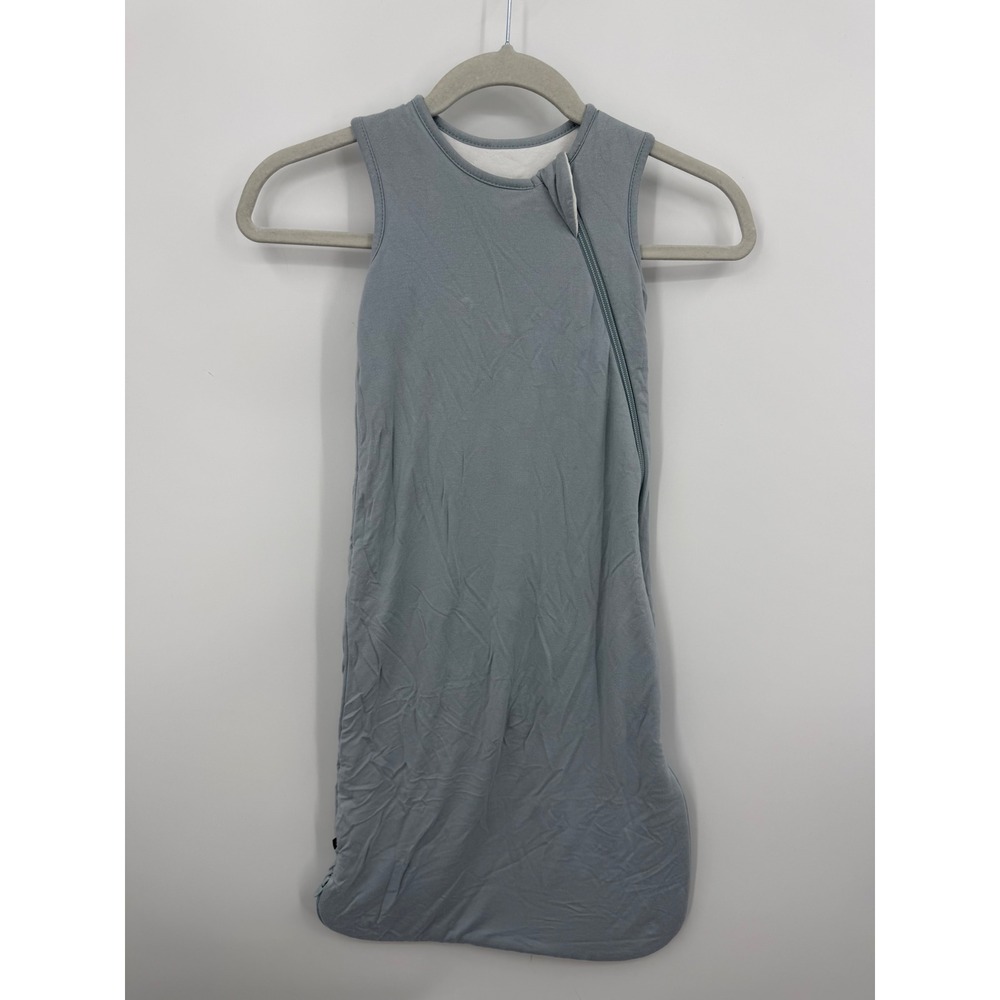Kyte Baby 1.0 TOG Sleep Bag Kids Size Medium Blue Bamboo Rayon Double Zip